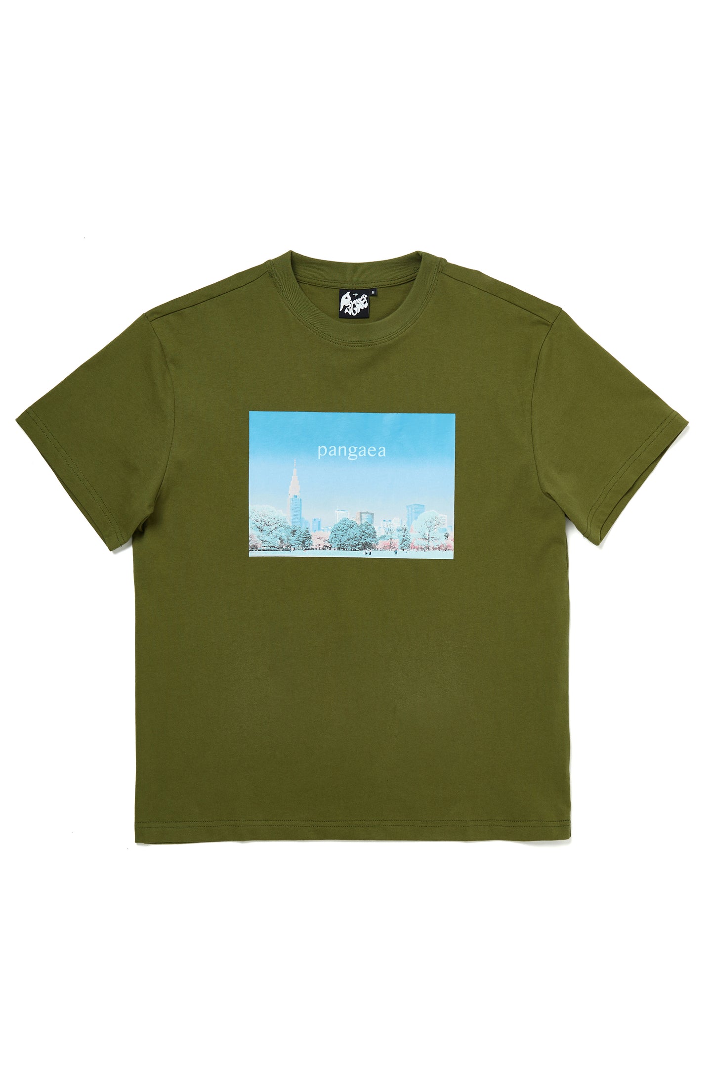 Cityscape T-Shirt Olive