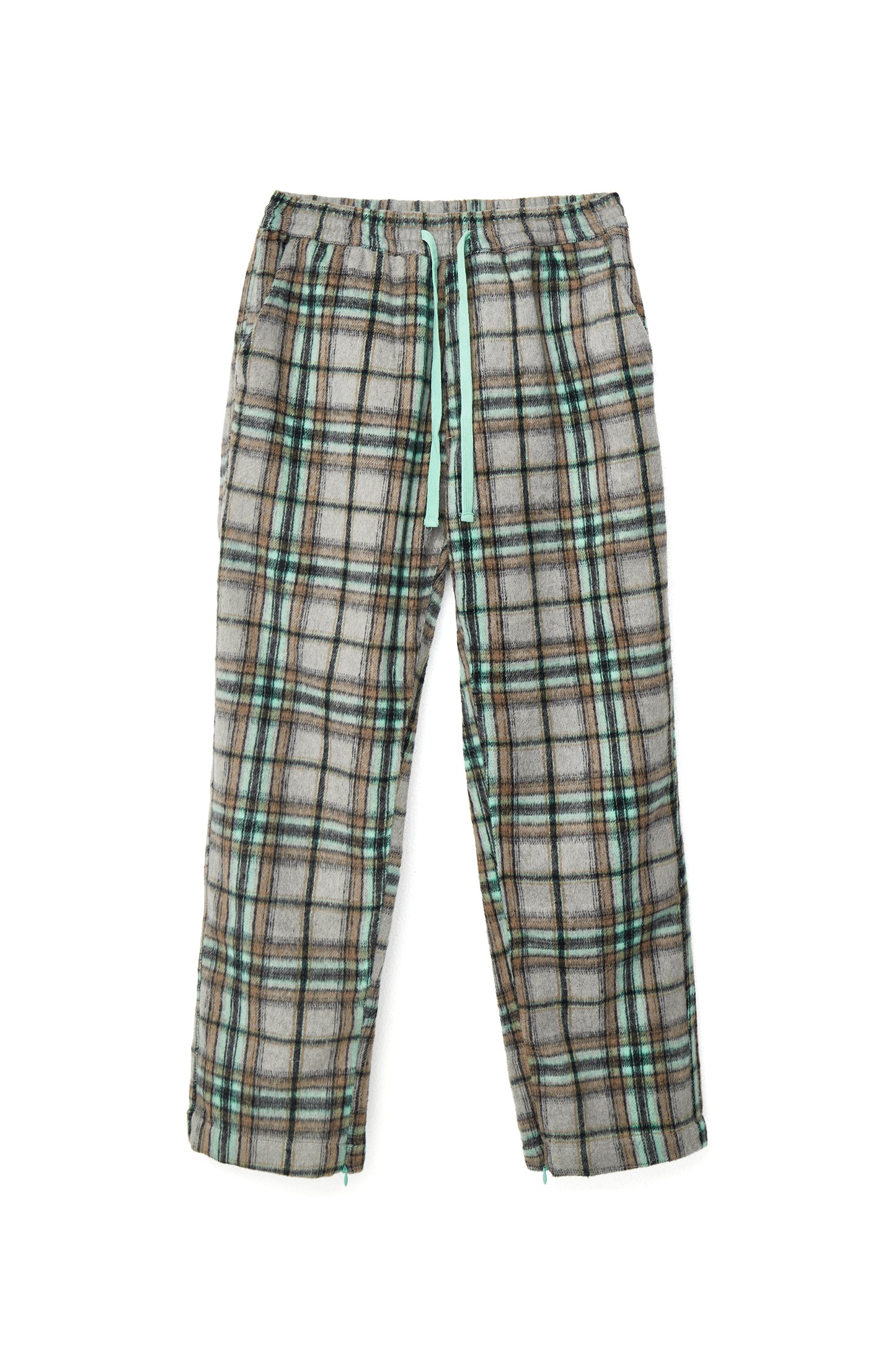 Plaid Pant Mint/Grey