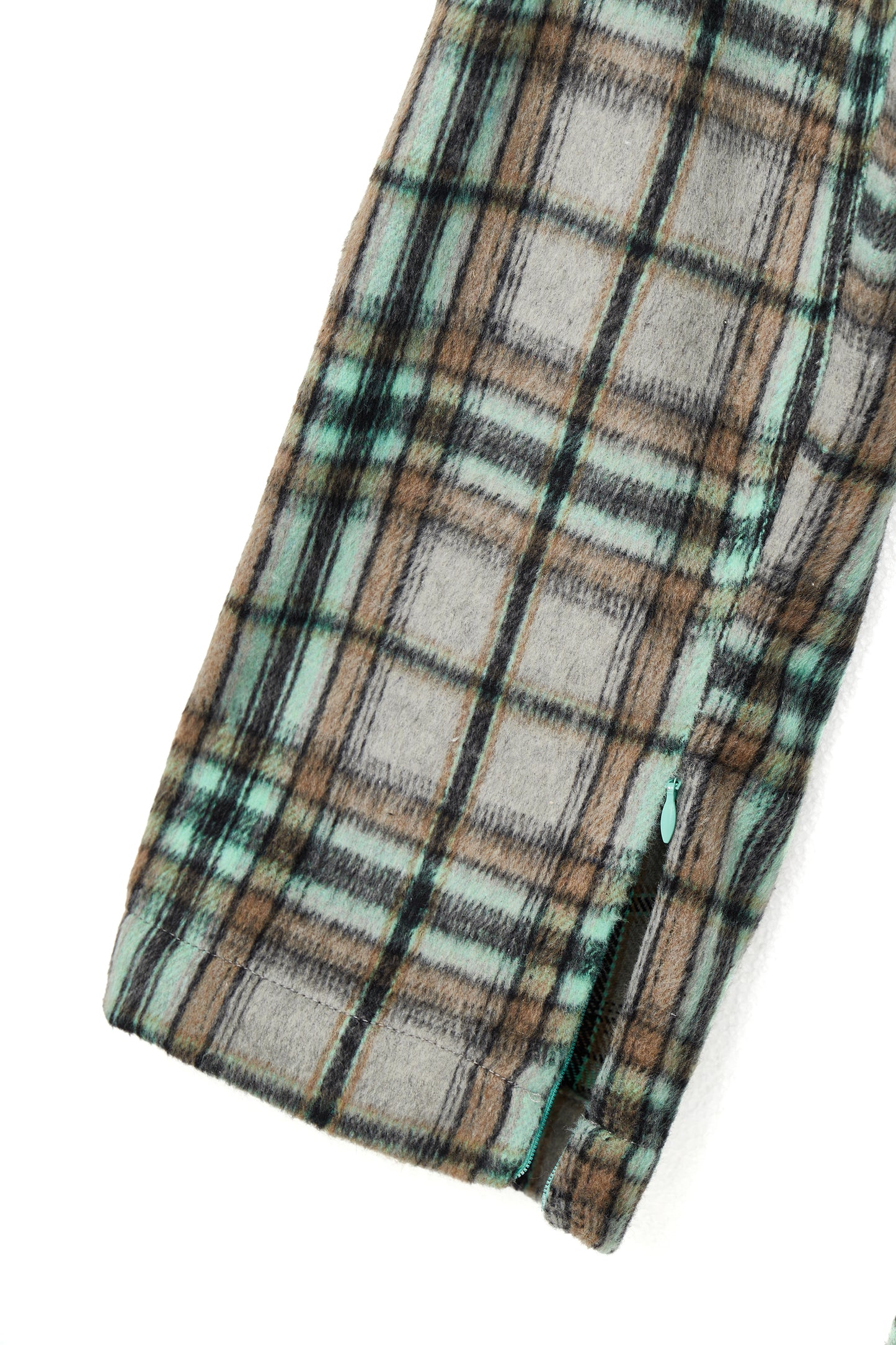 Plaid Pant Mint/Grey