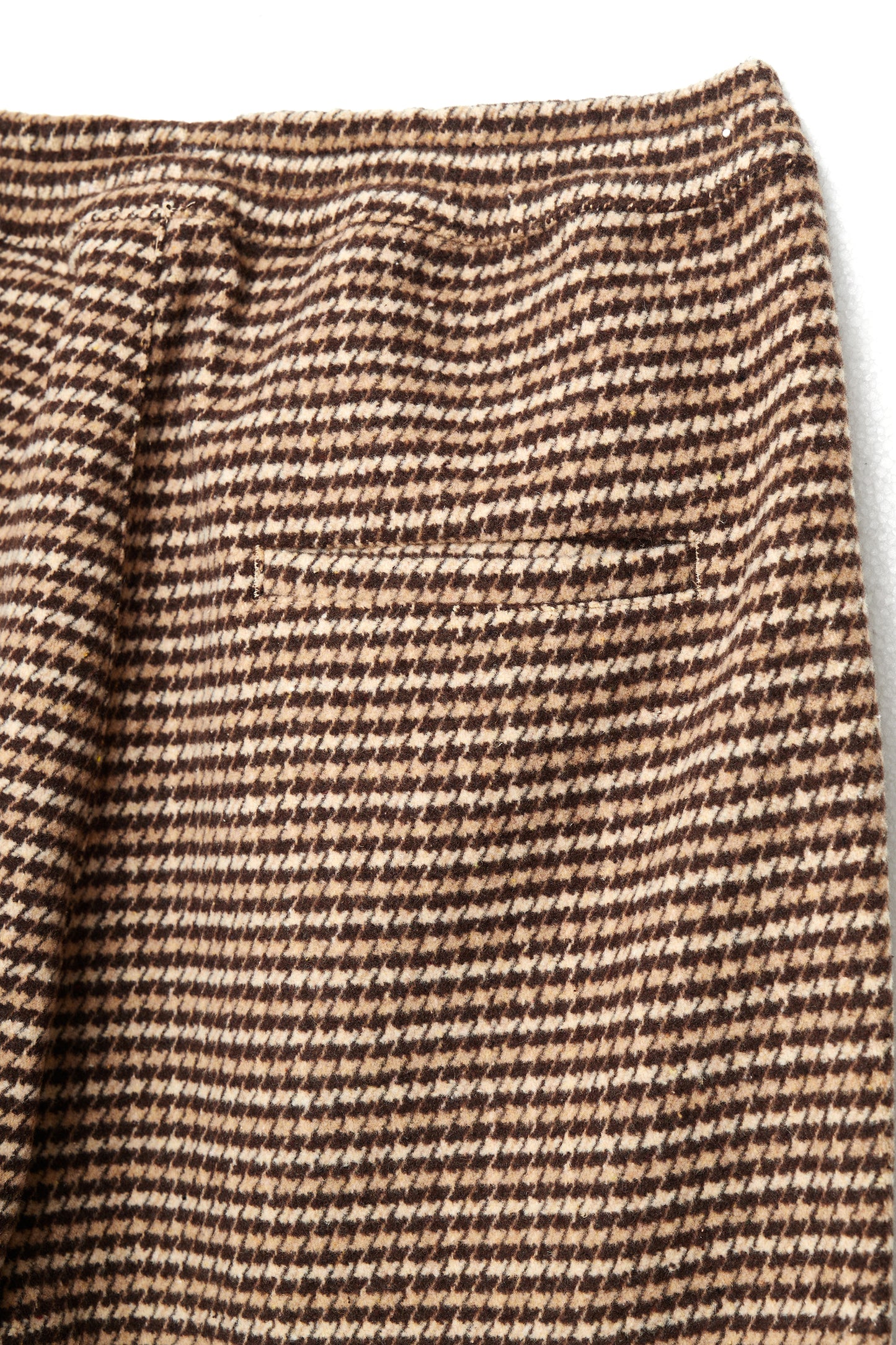 Brown Houndstooth Pant