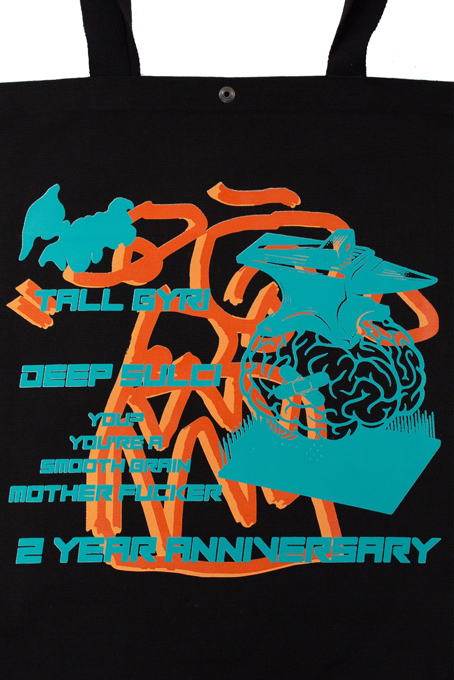 Two Year Anniversary Tote Black