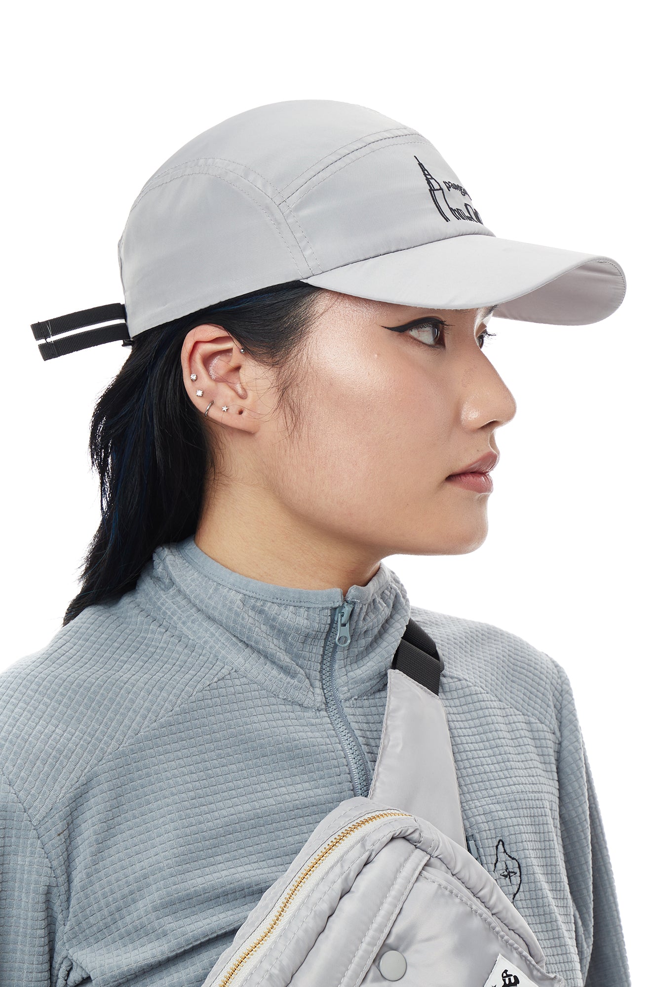 Skyline Nylon Hat Grey