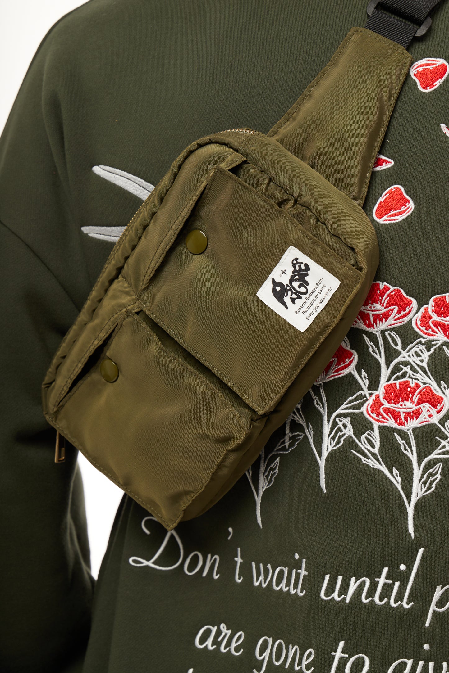 BBB Cross Body Bag Olive