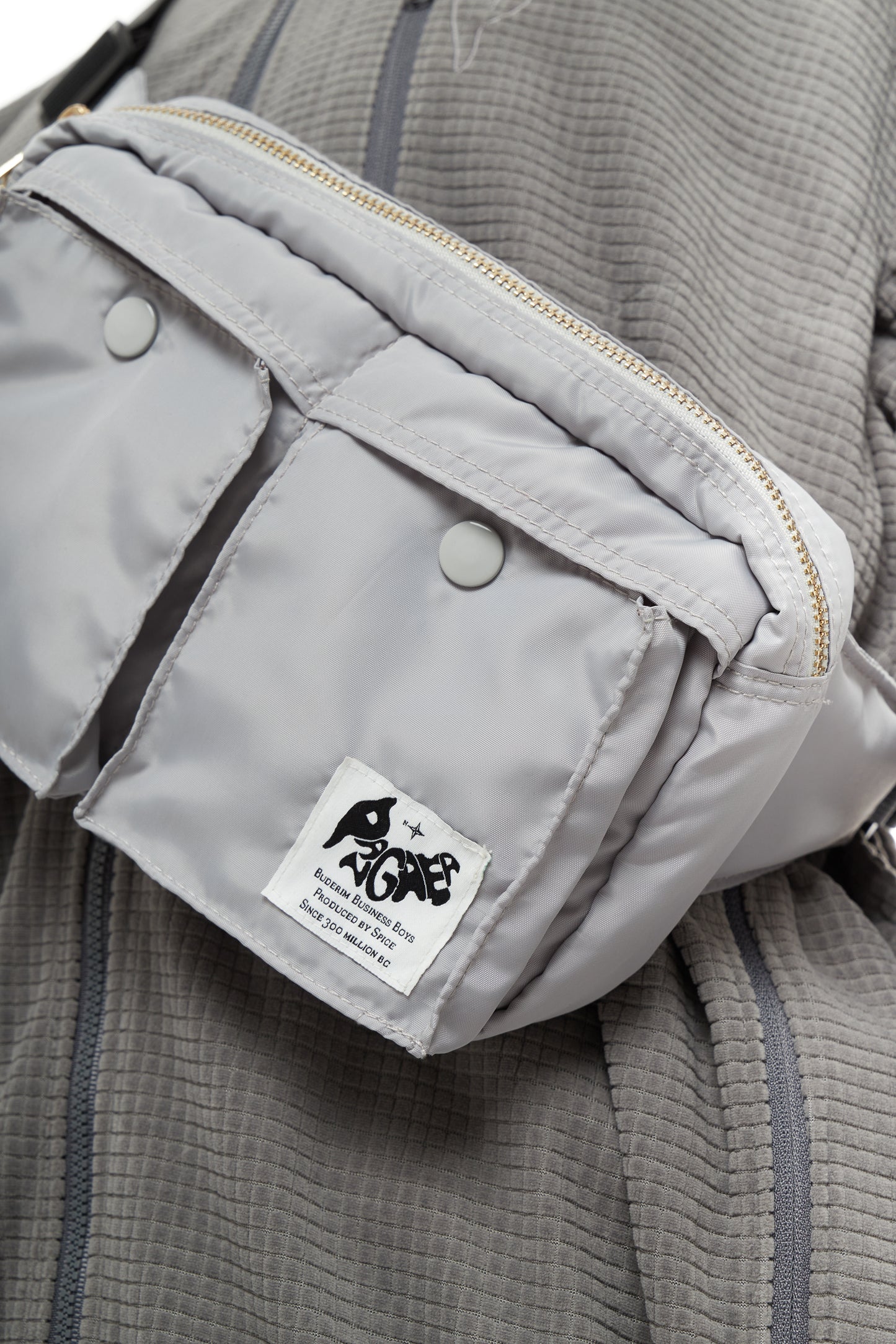 BBB Cross Body Bag Grey