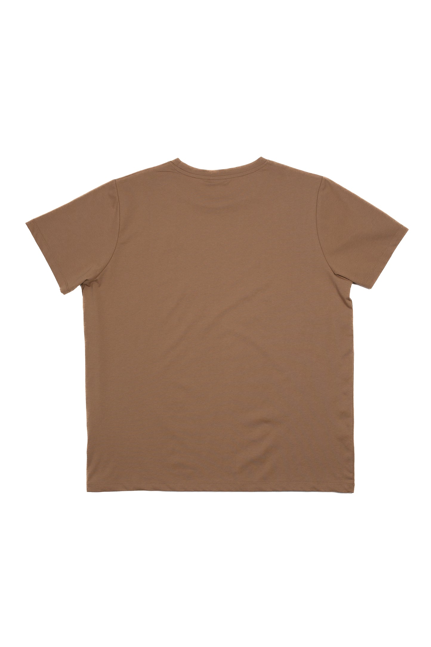 Double Logo Tech T-Shirt - Tan