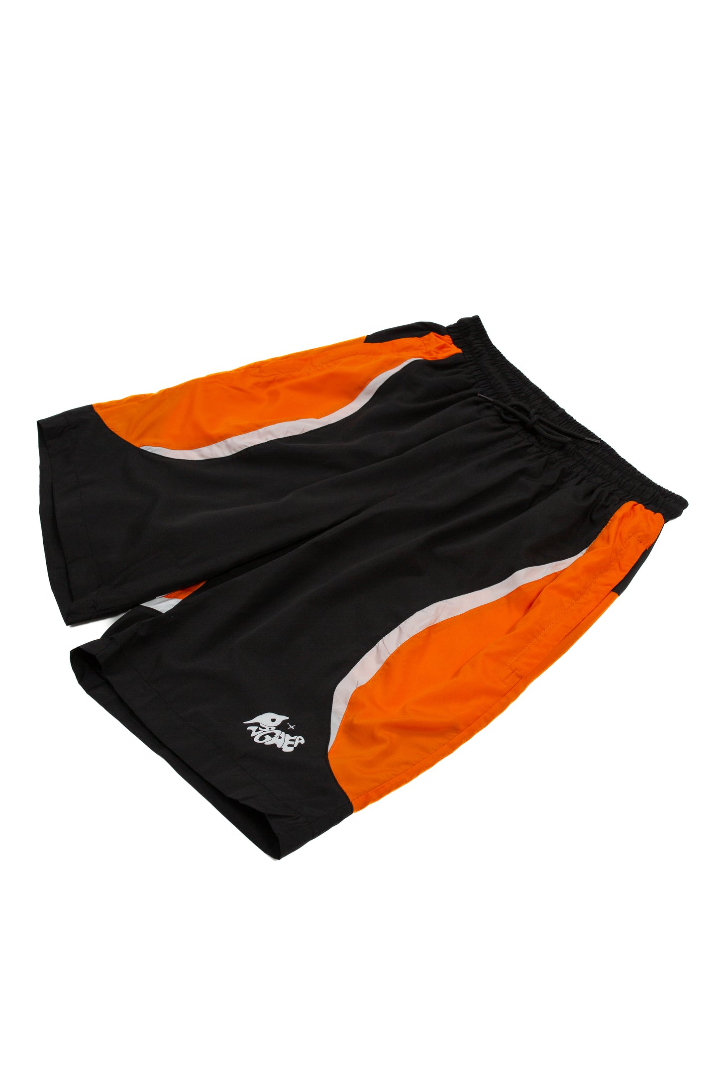 Active Shorts - Black/Orange