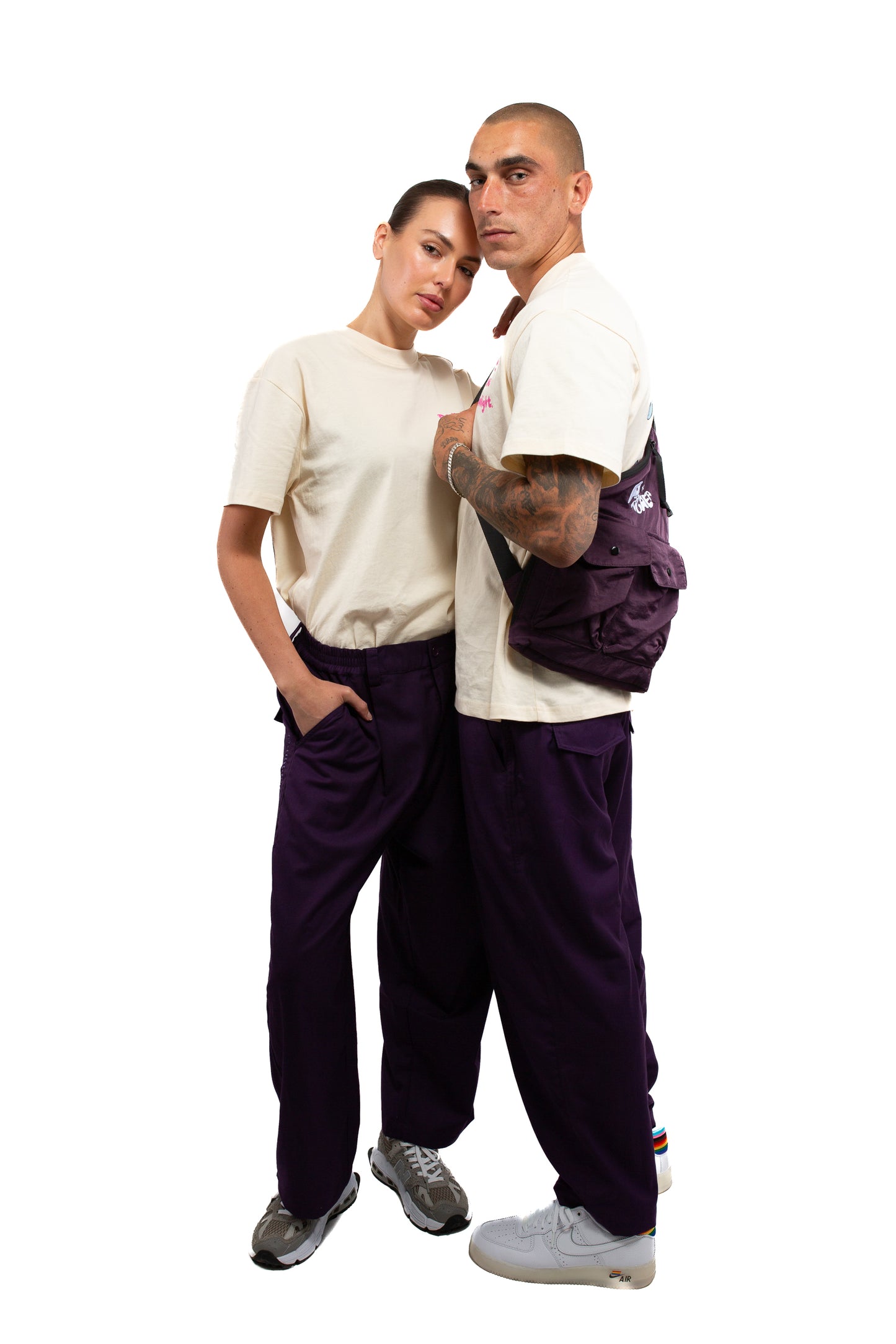 Suit Pant - Plum