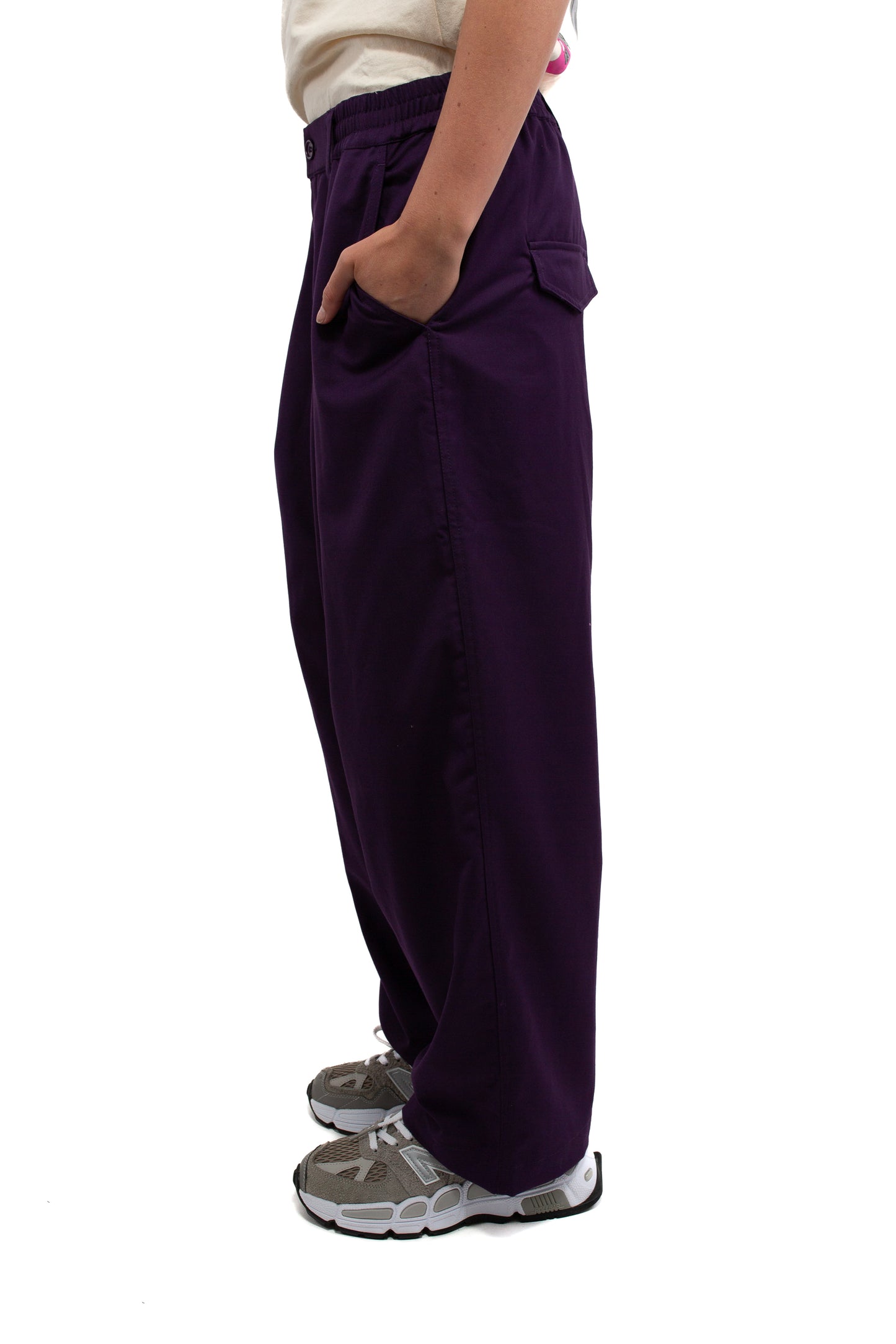 Suit Pant - Plum