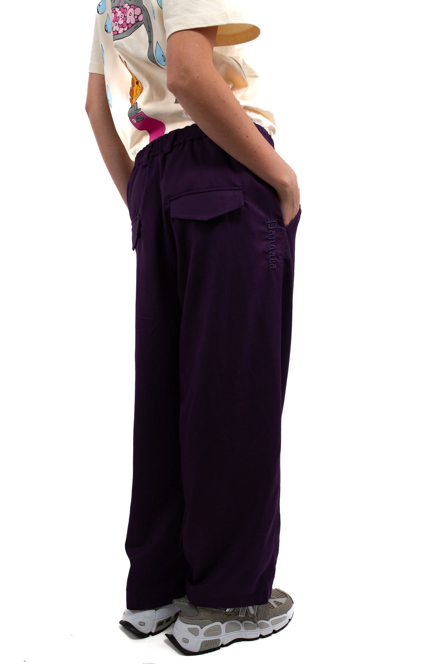 Suit Pant - Plum