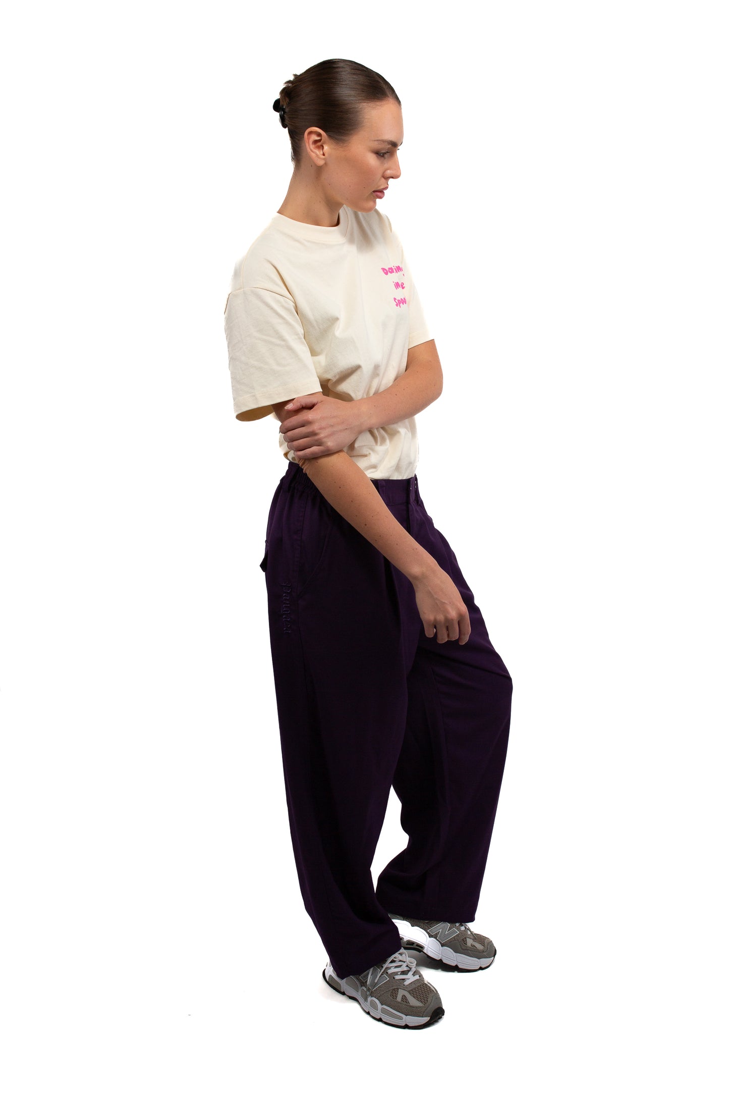 Suit Pant - Plum
