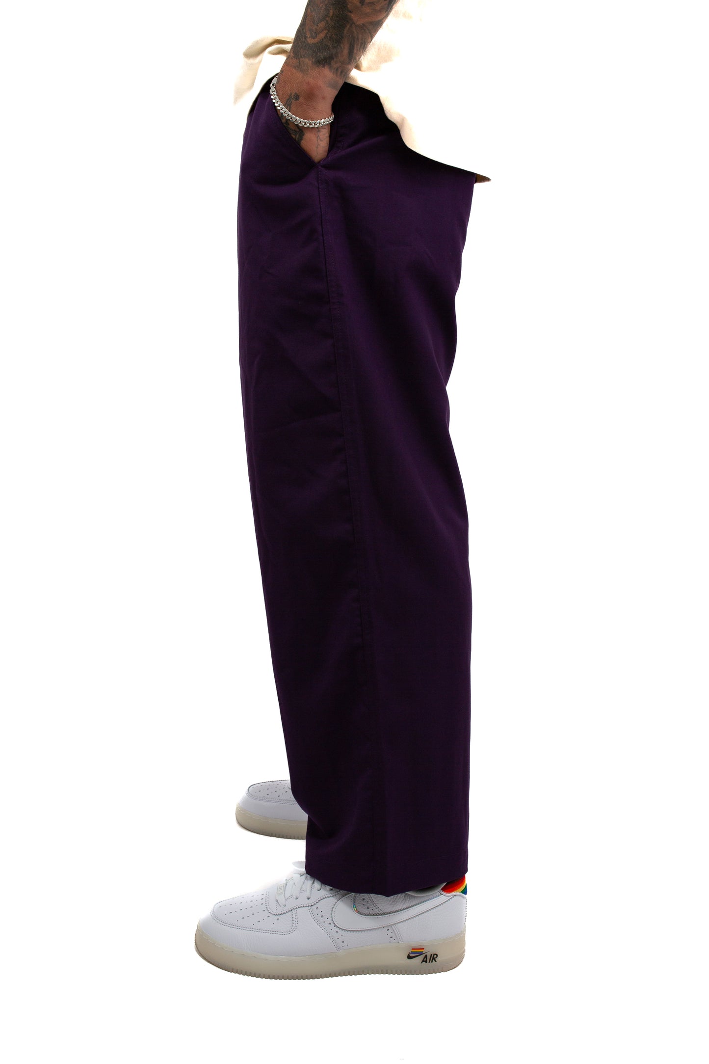 Suit Pant - Plum