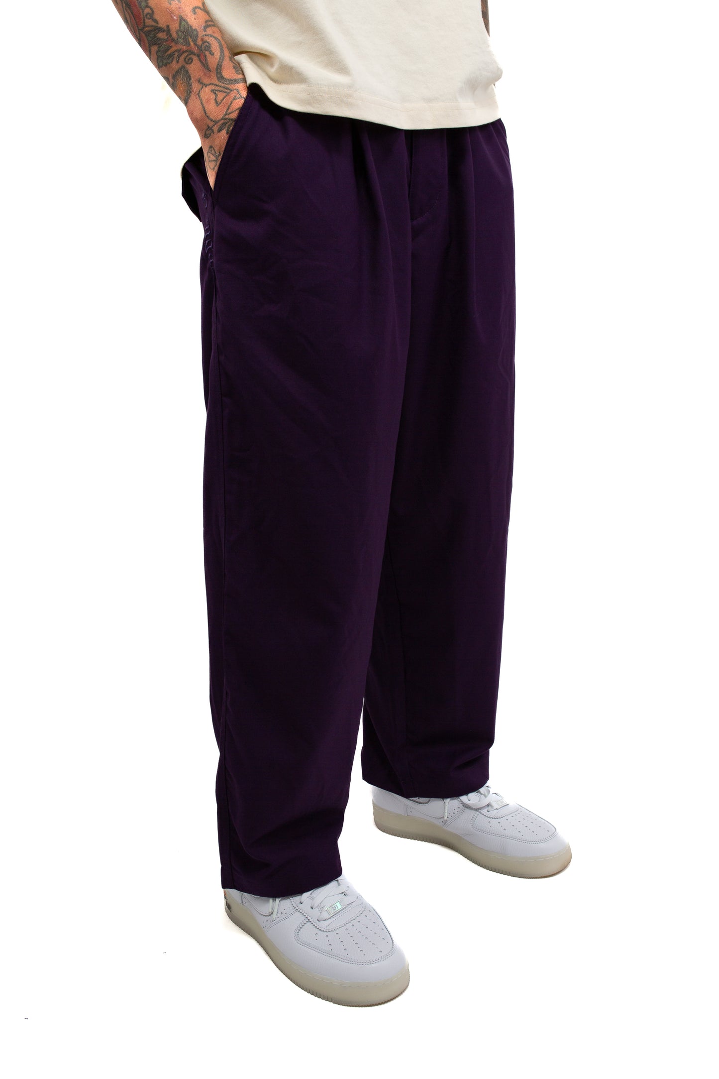 Suit Pant - Plum