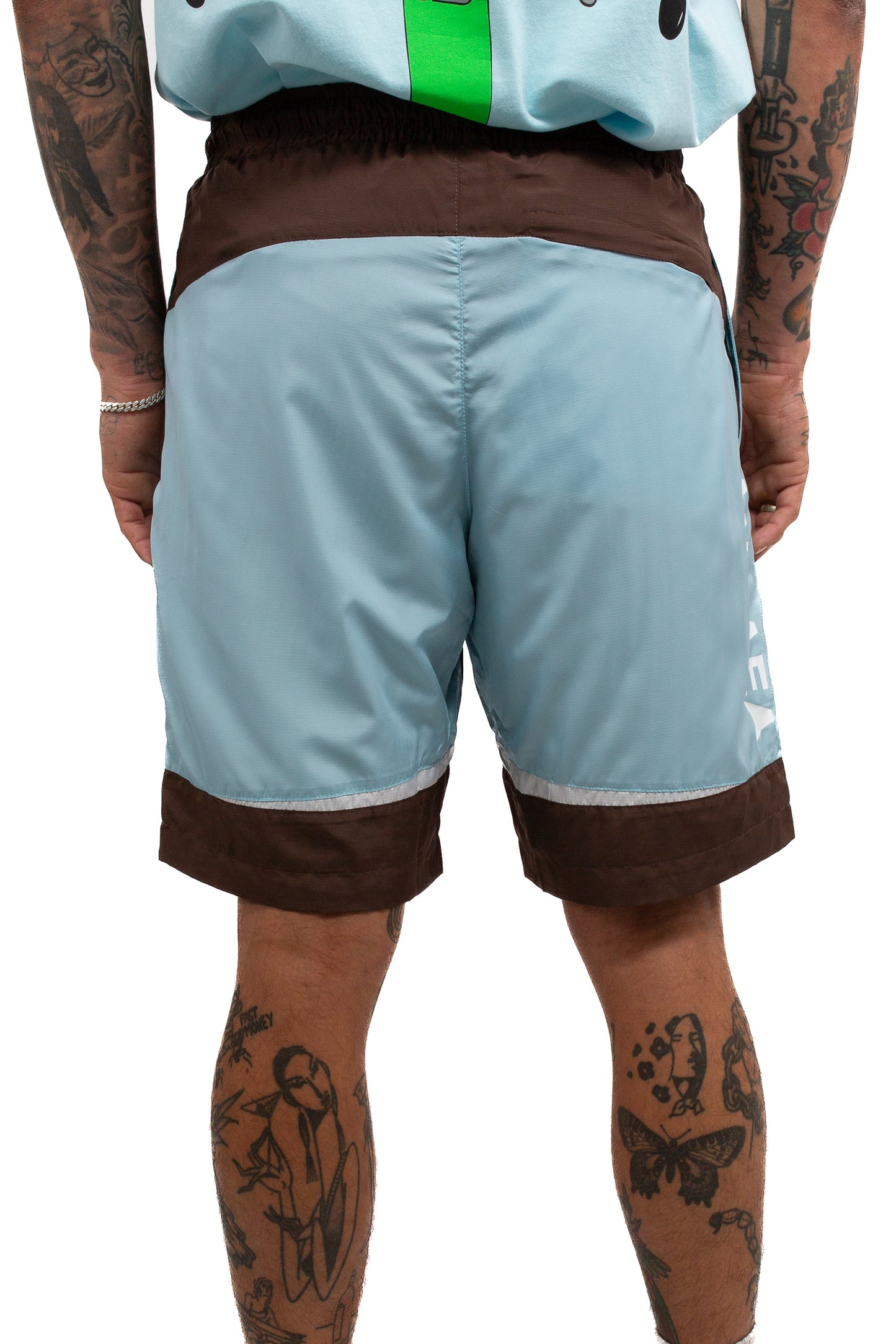 Active Shorts - Brown/Blue
