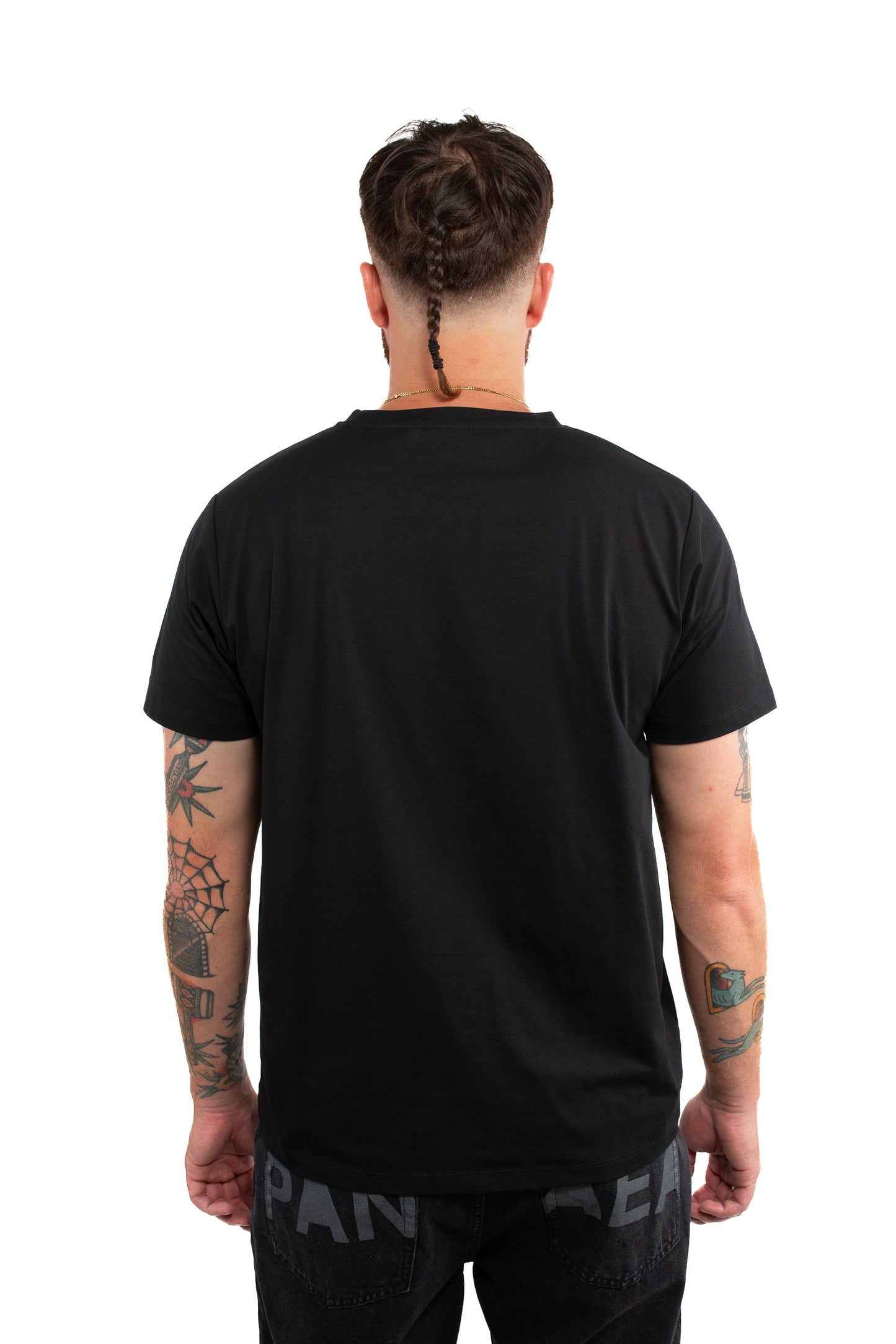 Double Logo Tech T-Shirt - Black