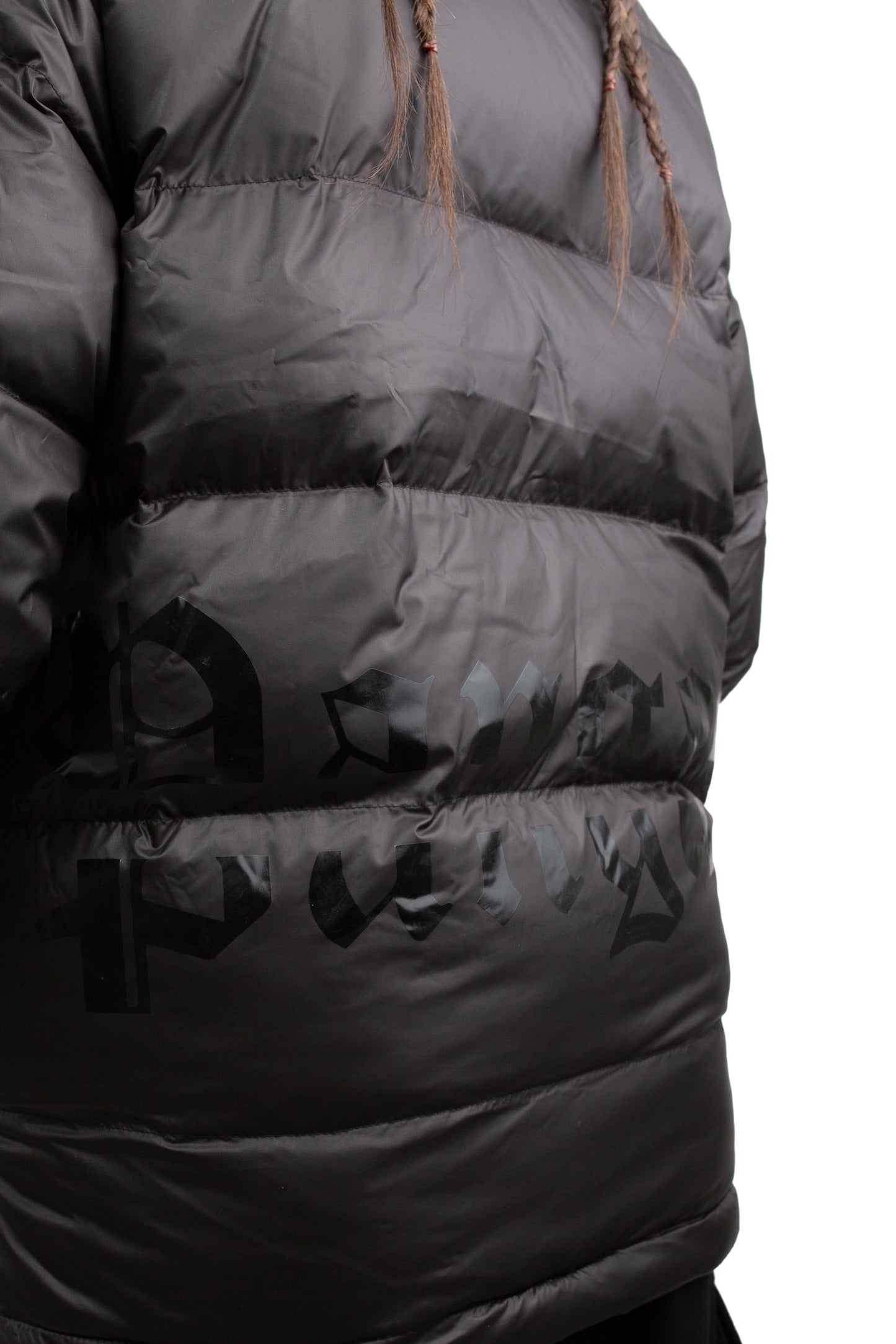 Puffer Jacket - Satin Black