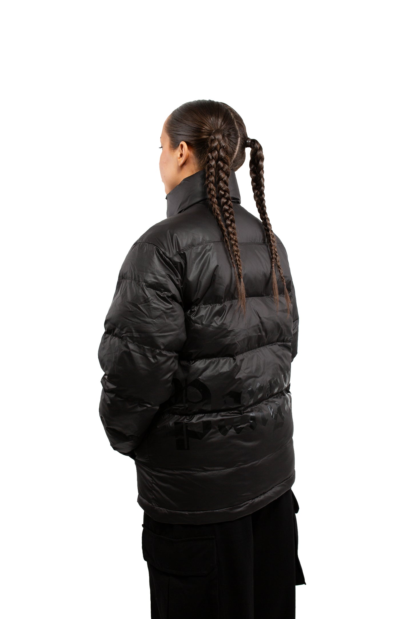 Puffer Jacket - Satin Black