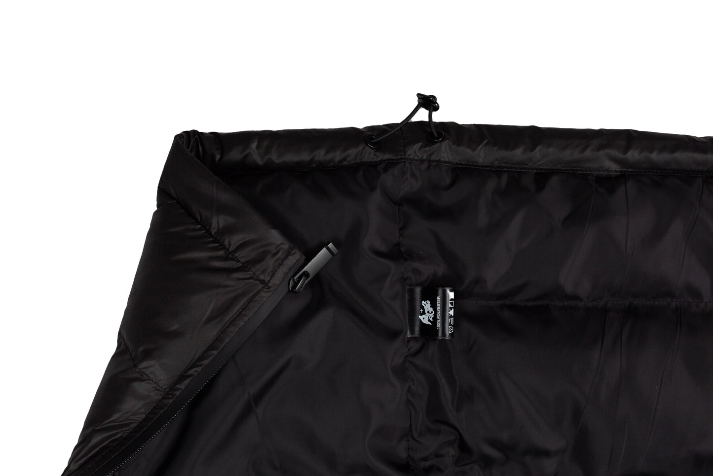 Puffer Jacket - Satin Black