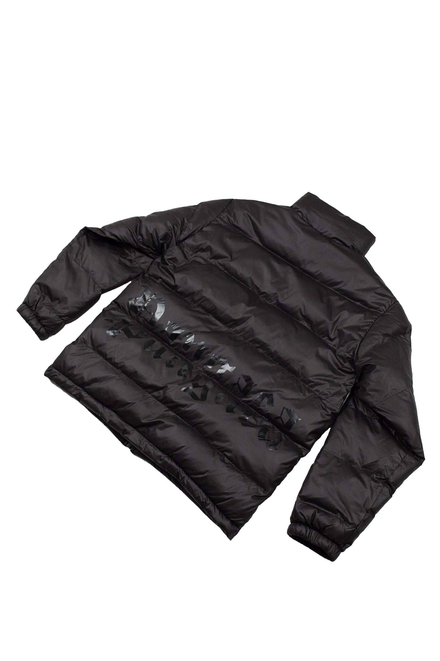 Puffer Jacket - Satin Black