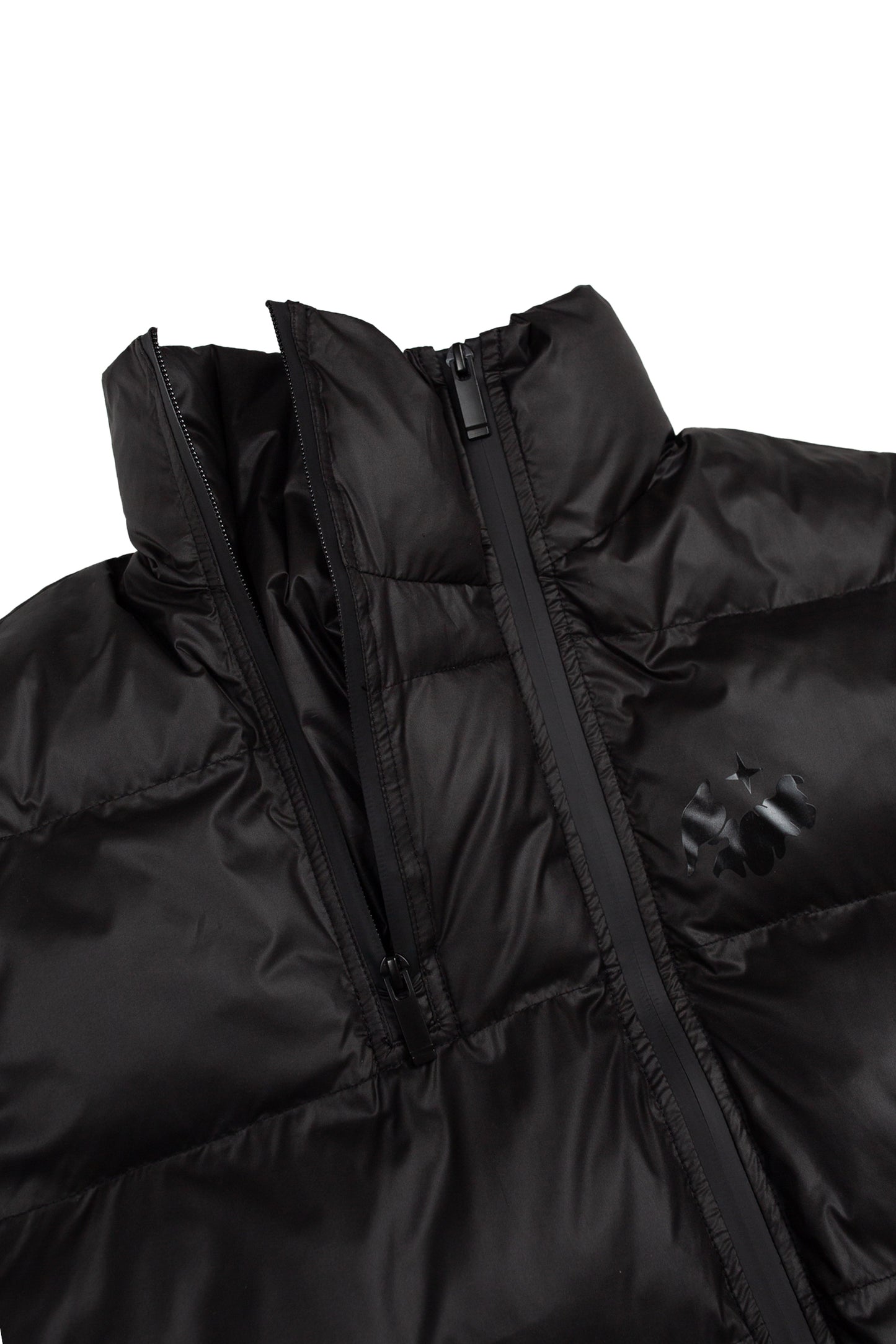 Puffer Jacket - Satin Black