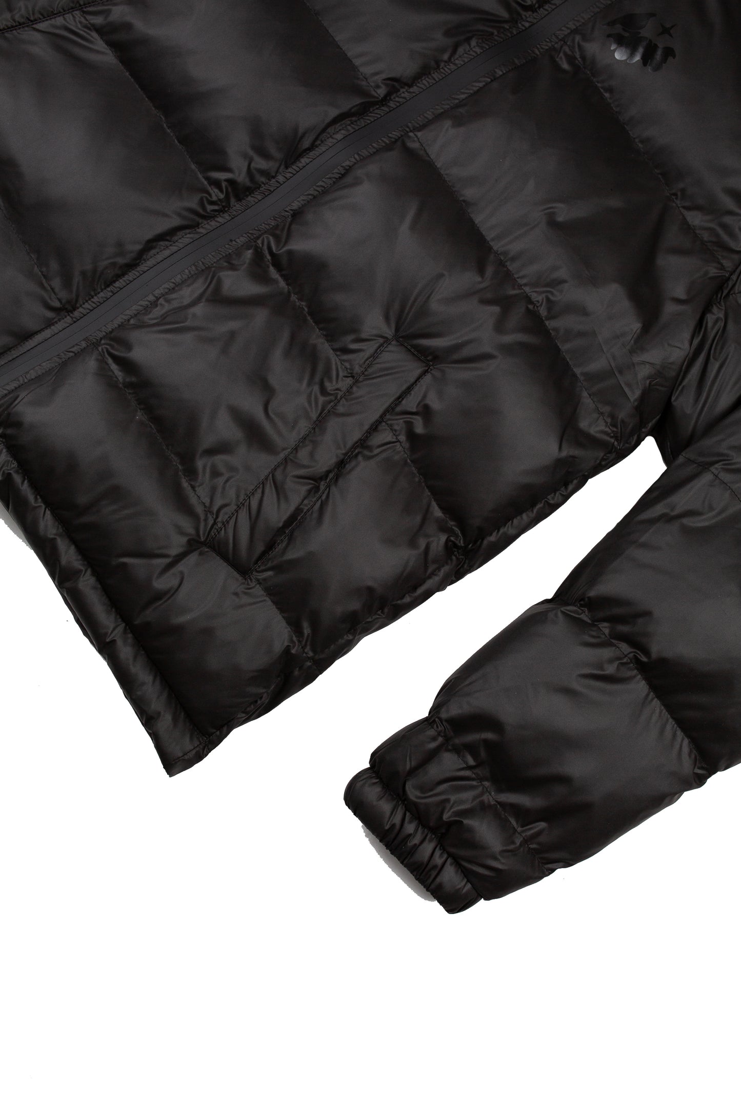 Puffer Jacket - Satin Black