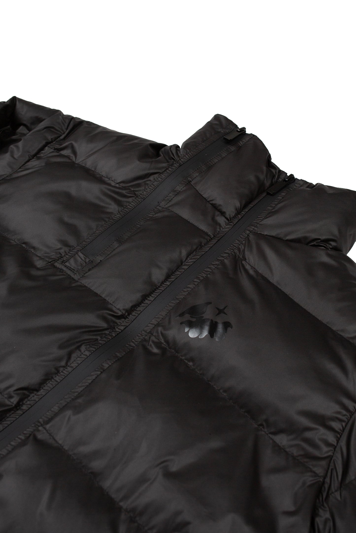 Puffer Jacket - Satin Black