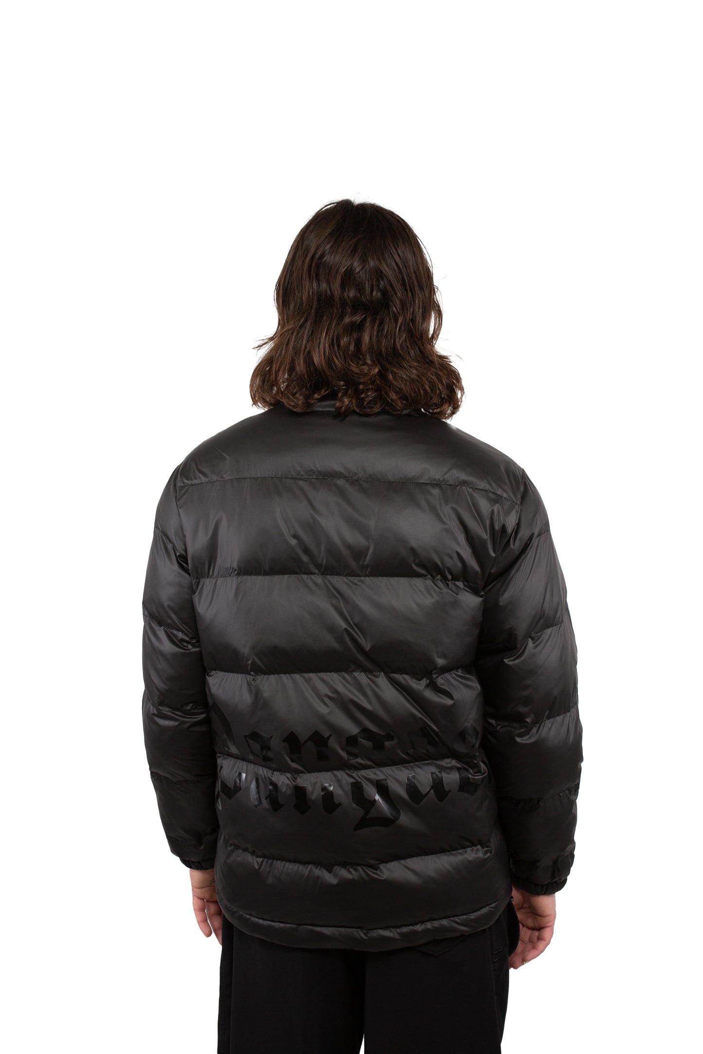 Puffer Jacket - Satin Black