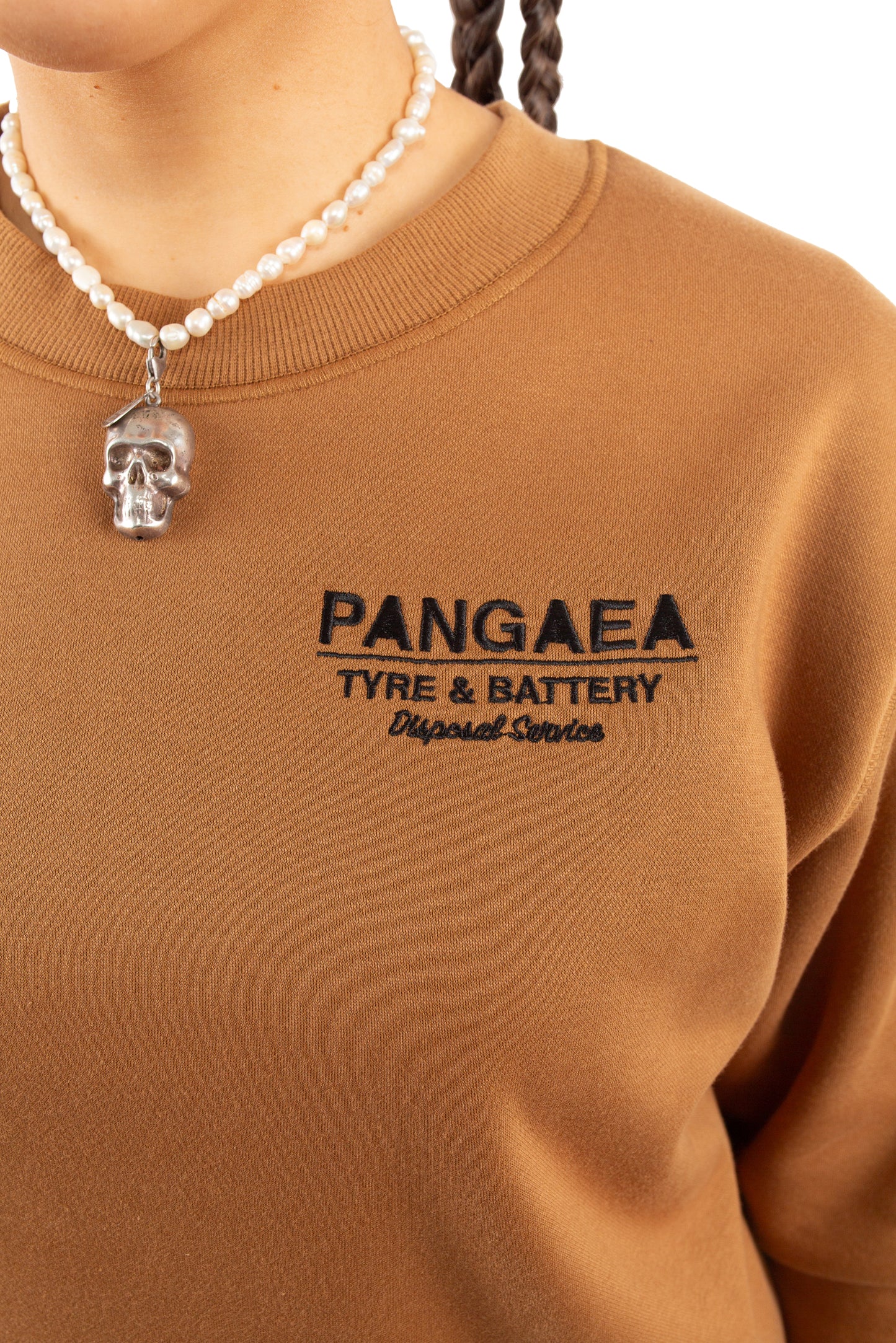 Service Crewneck - Brown