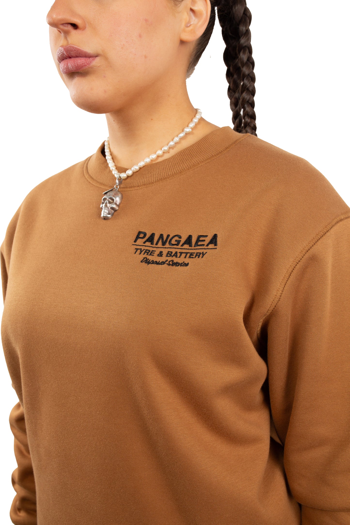 Service Crewneck - Brown
