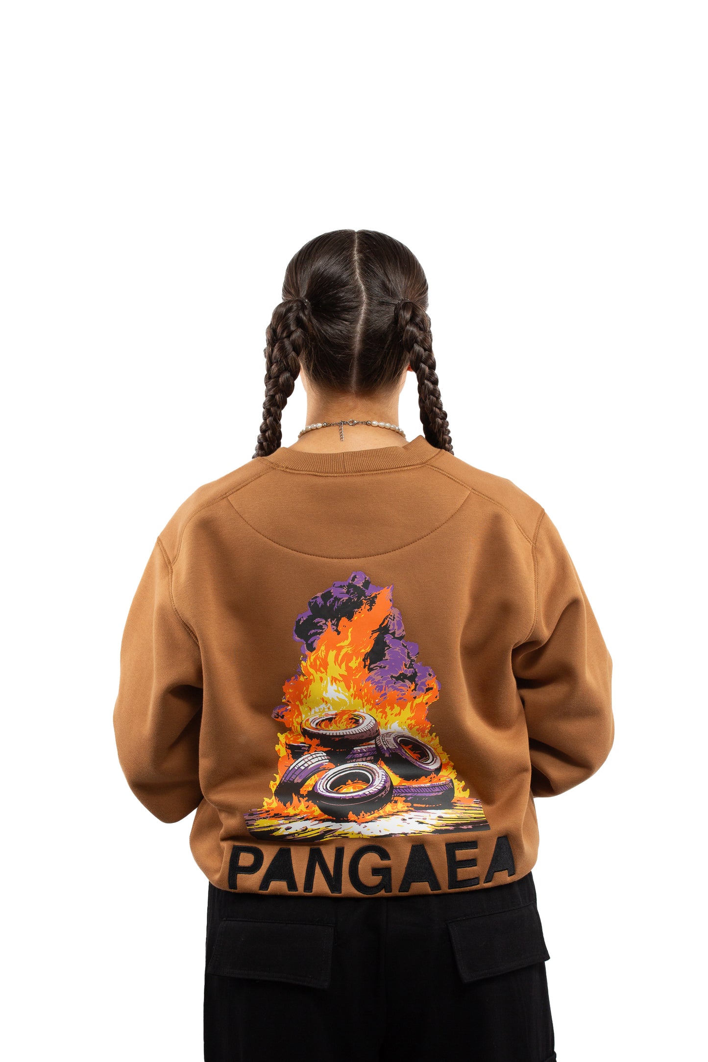 Service Crewneck - Brown