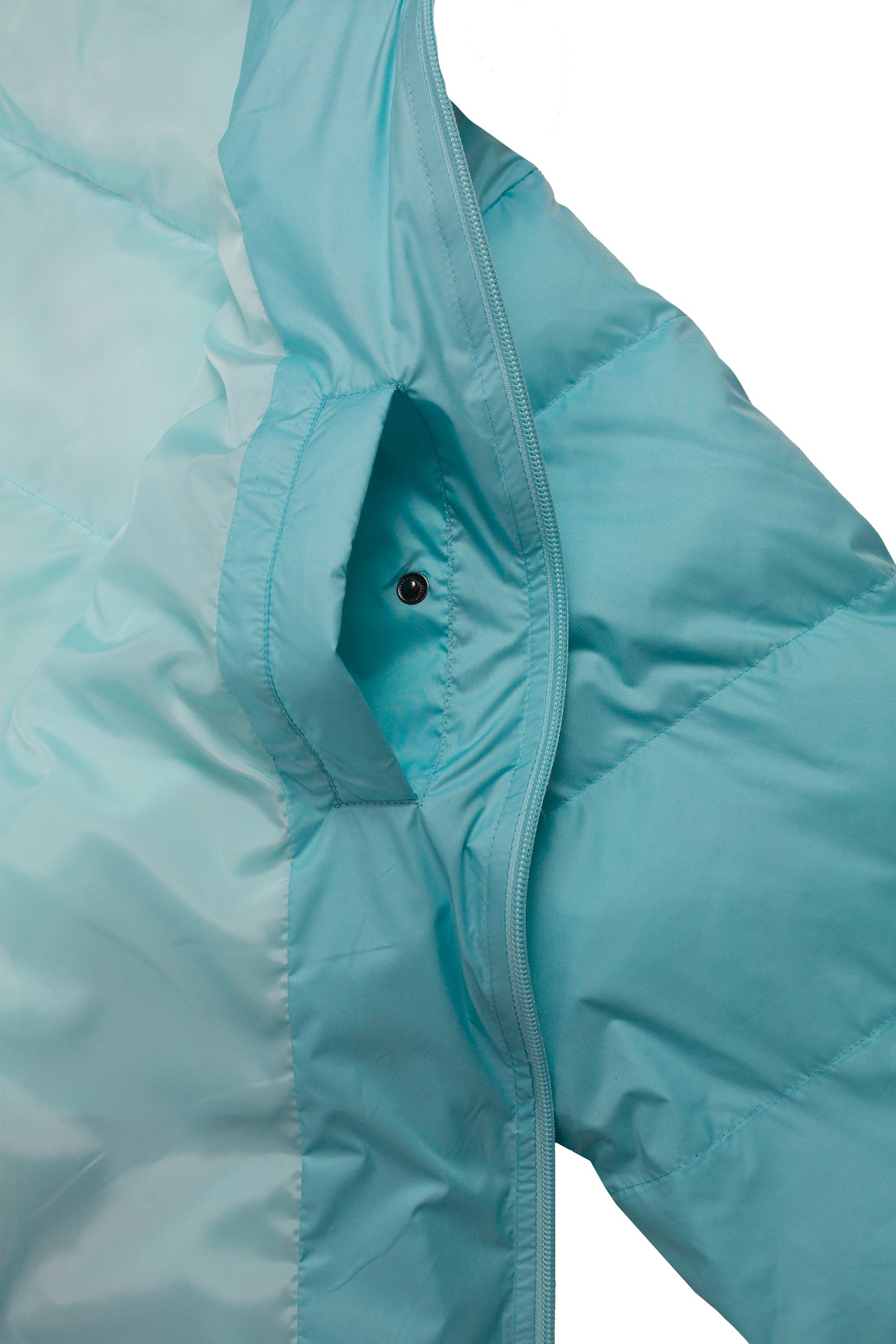 Puffer Jacket - Arctic Blue