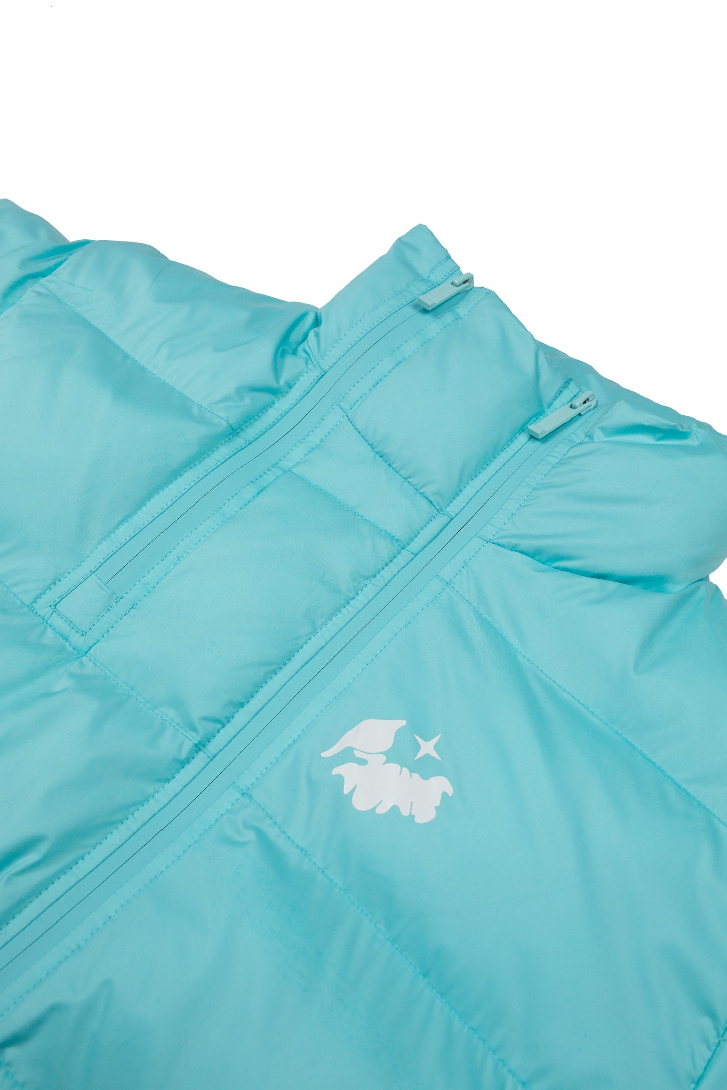 Puffer Jacket - Arctic Blue
