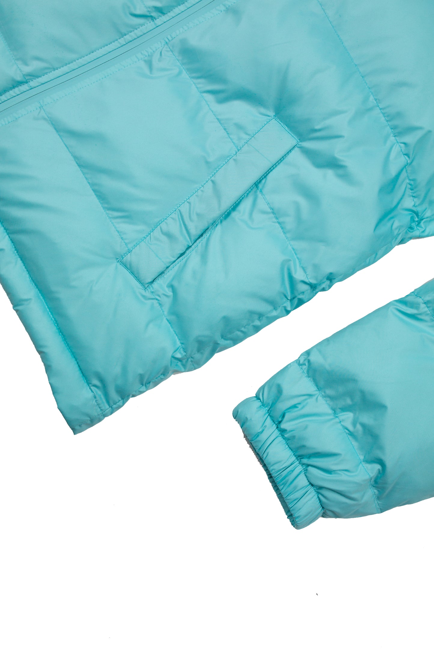 Puffer Jacket - Arctic Blue