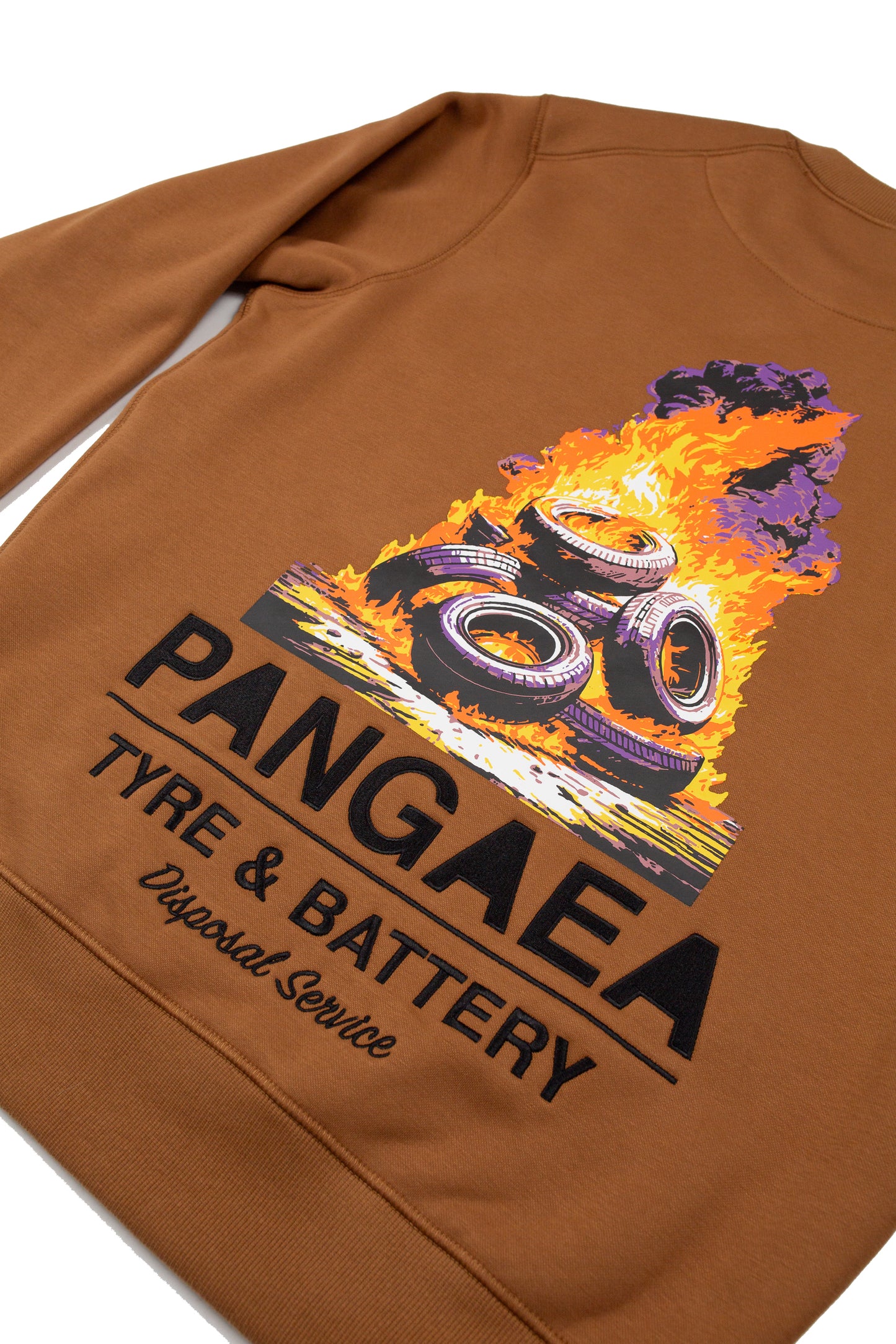 Service Crewneck - Brown
