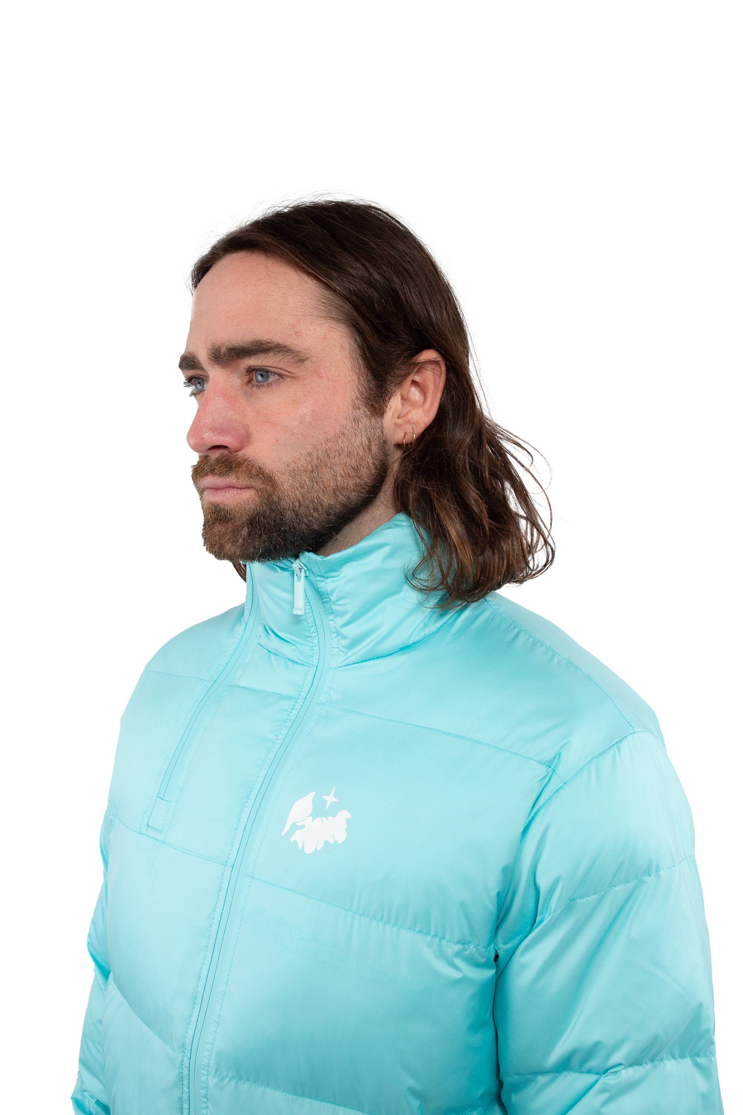 Puffer Jacket - Arctic Blue