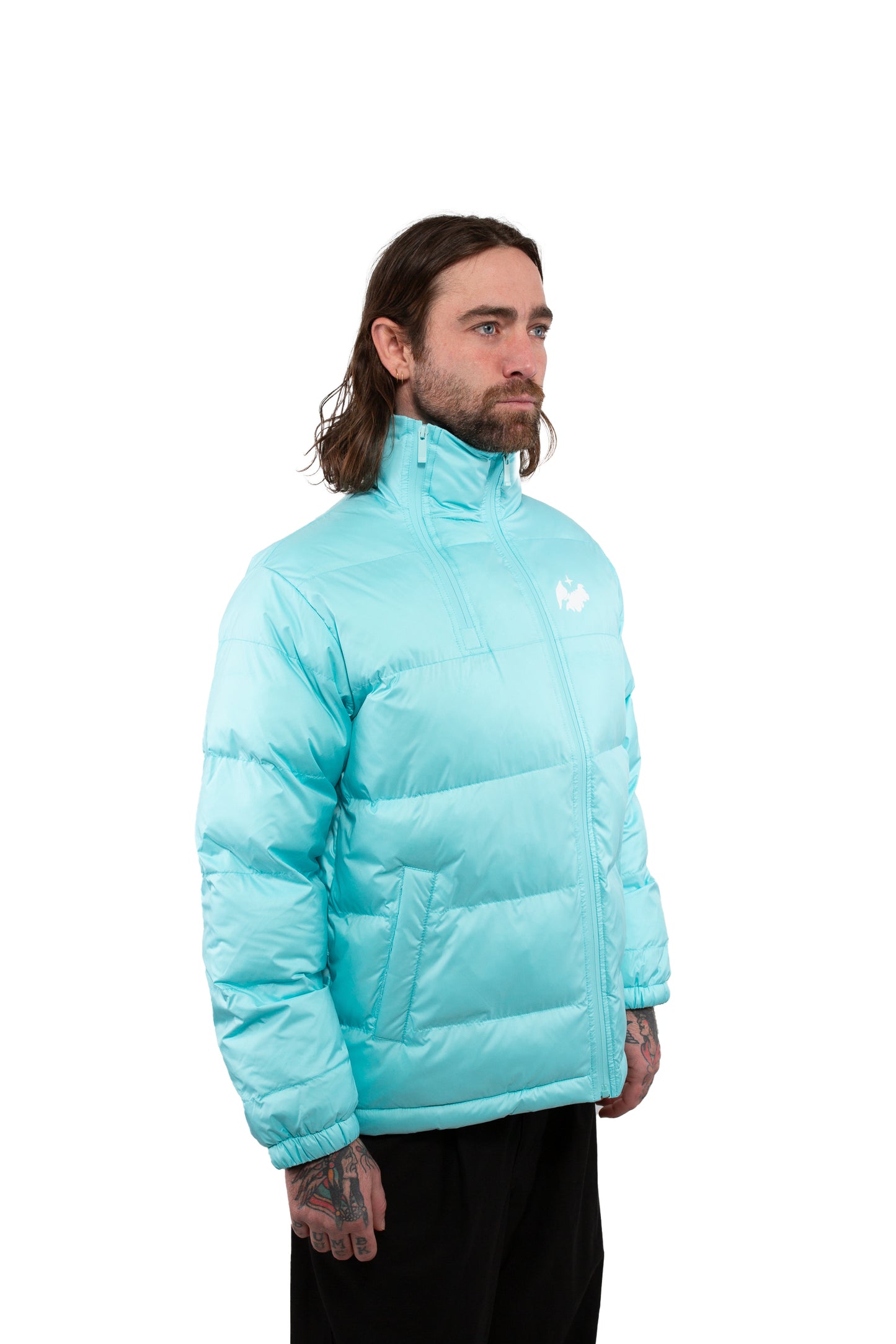 Puffer Jacket - Arctic Blue