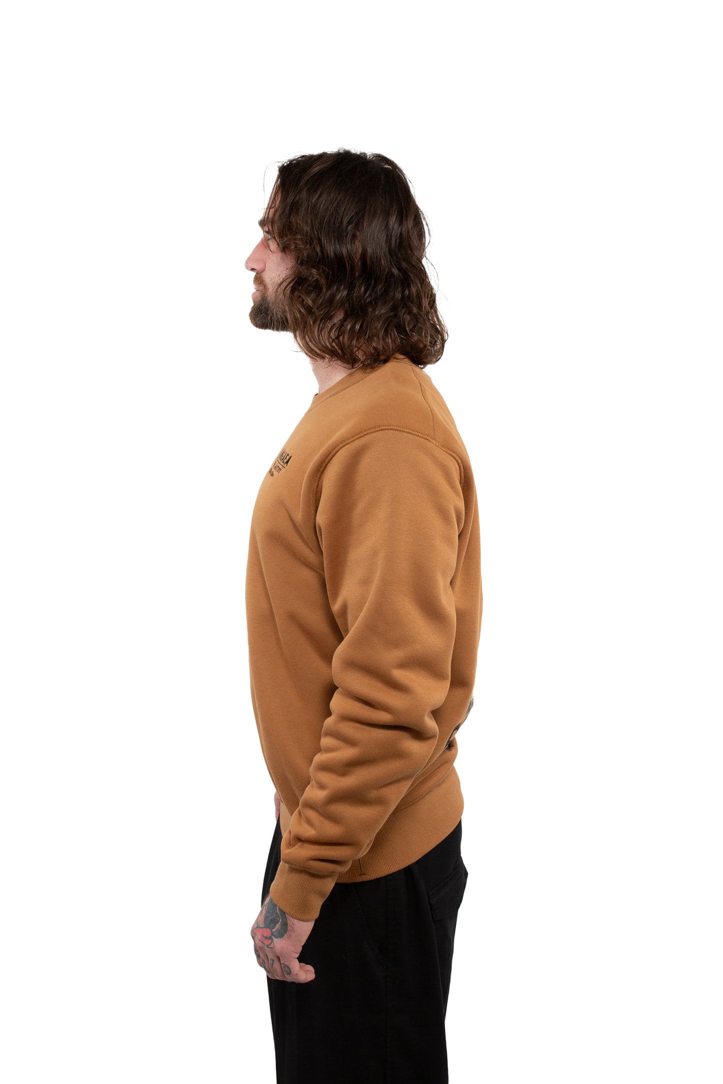 Service Crewneck - Brown