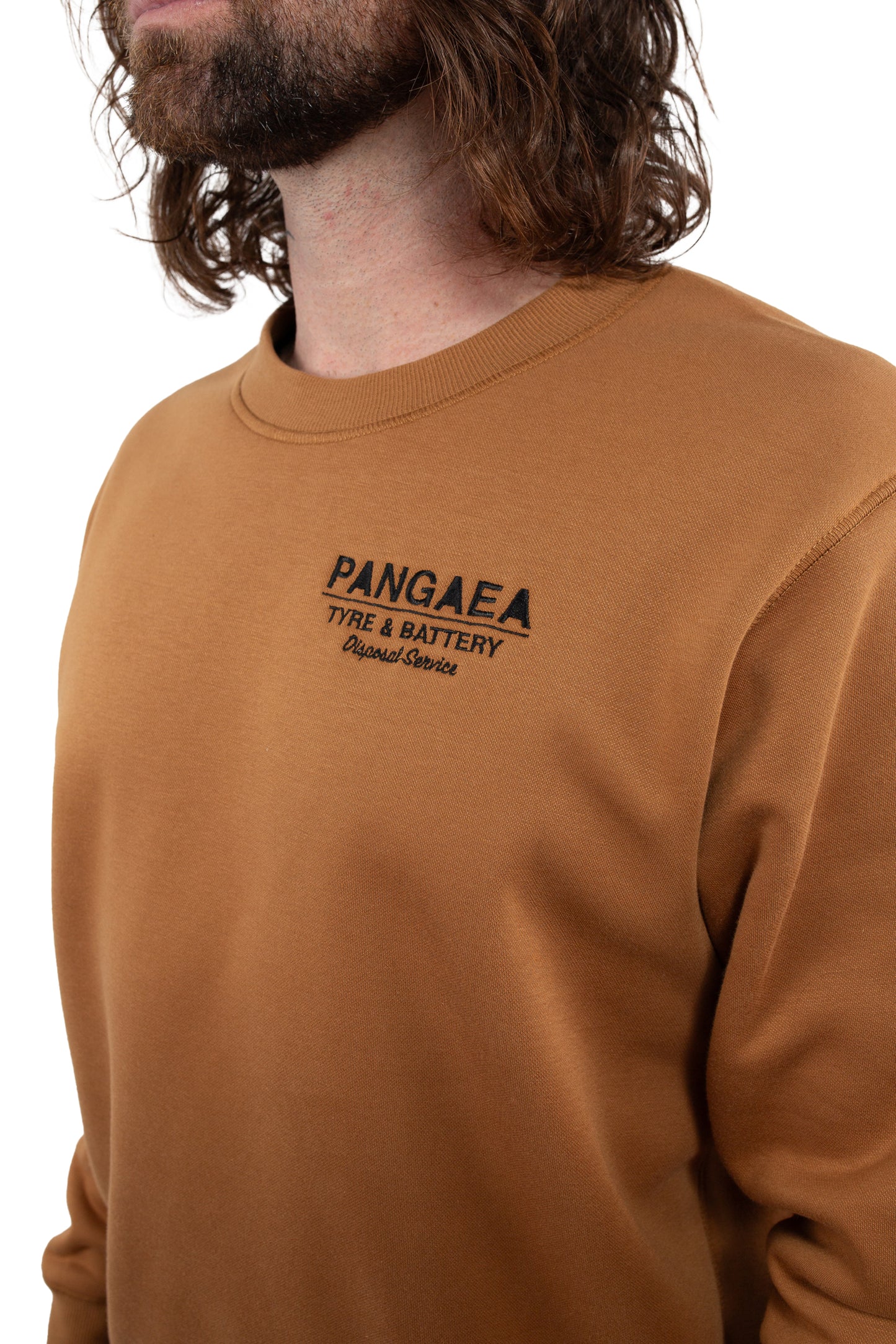 Service Crewneck - Brown