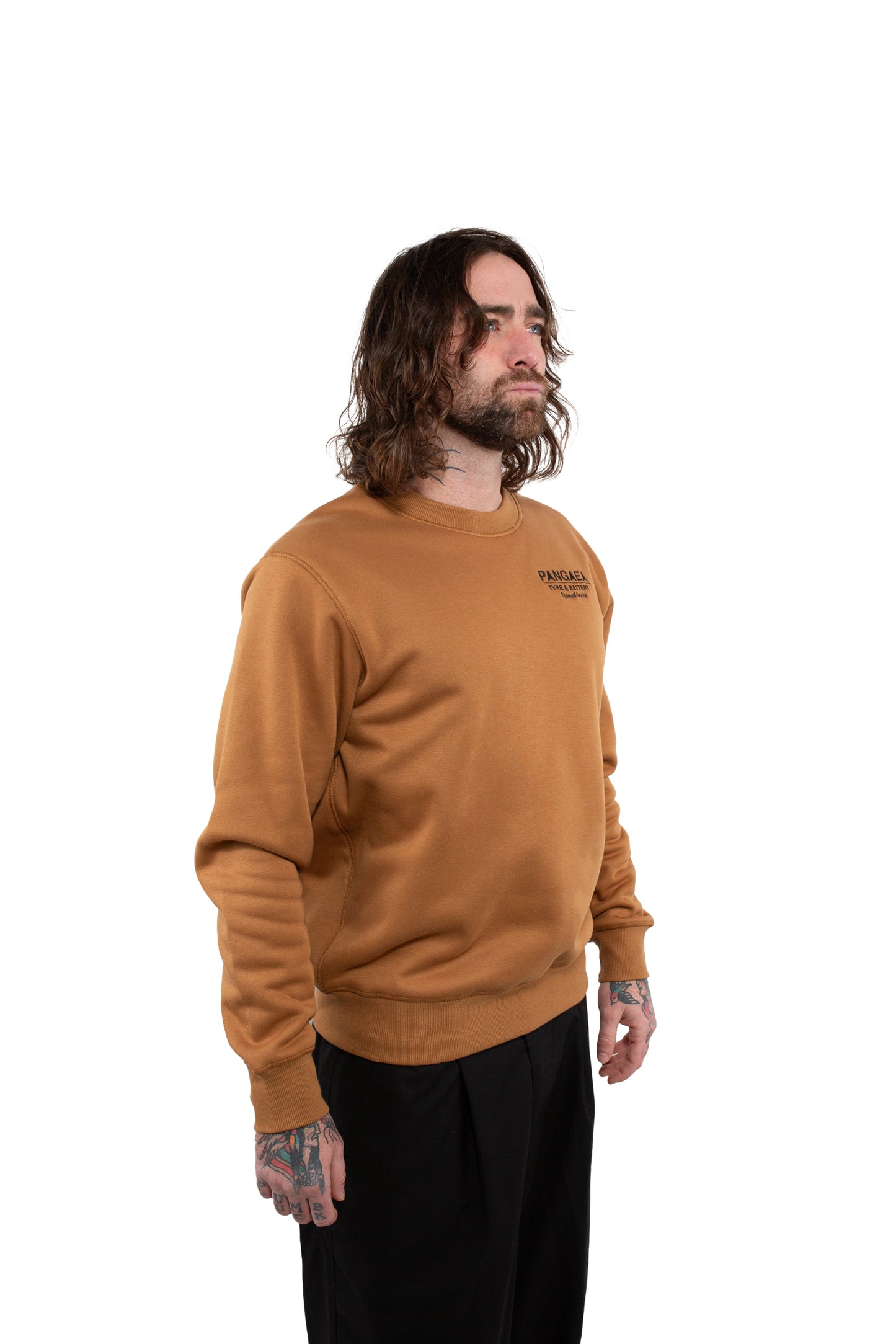 Service Crewneck - Brown